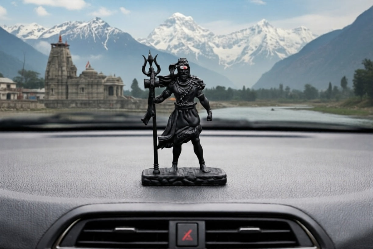 Shiva Statue for Car Dashboard Decor Idol