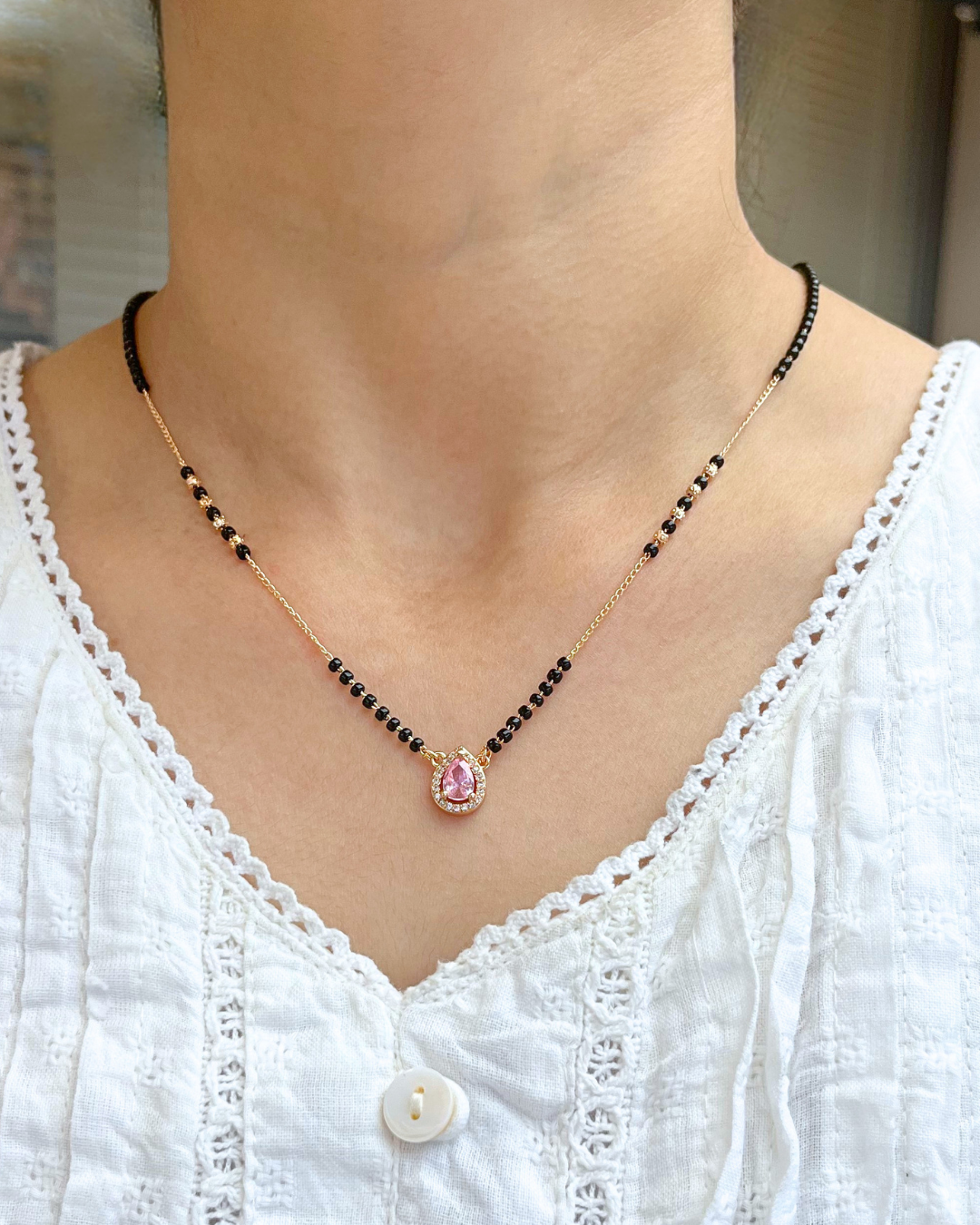 Nayra Pink Mangalsutra