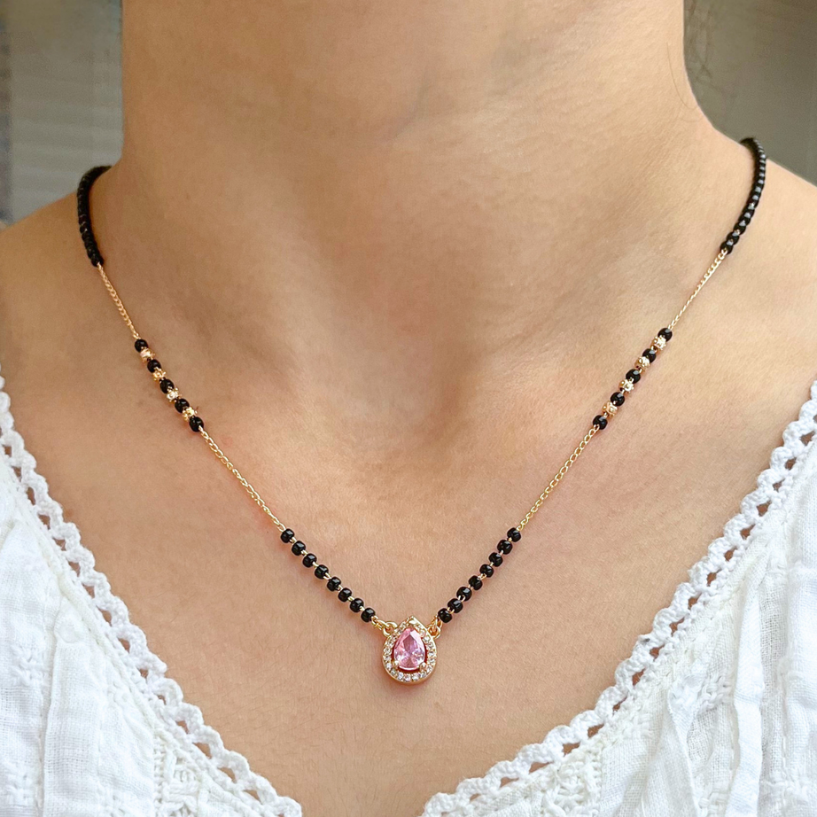 Nayra Pink Mangalsutra