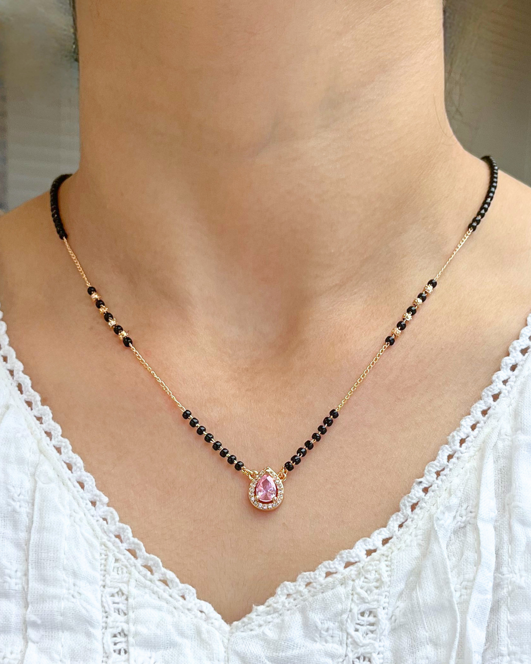 Nayra Pink Mangalsutra
