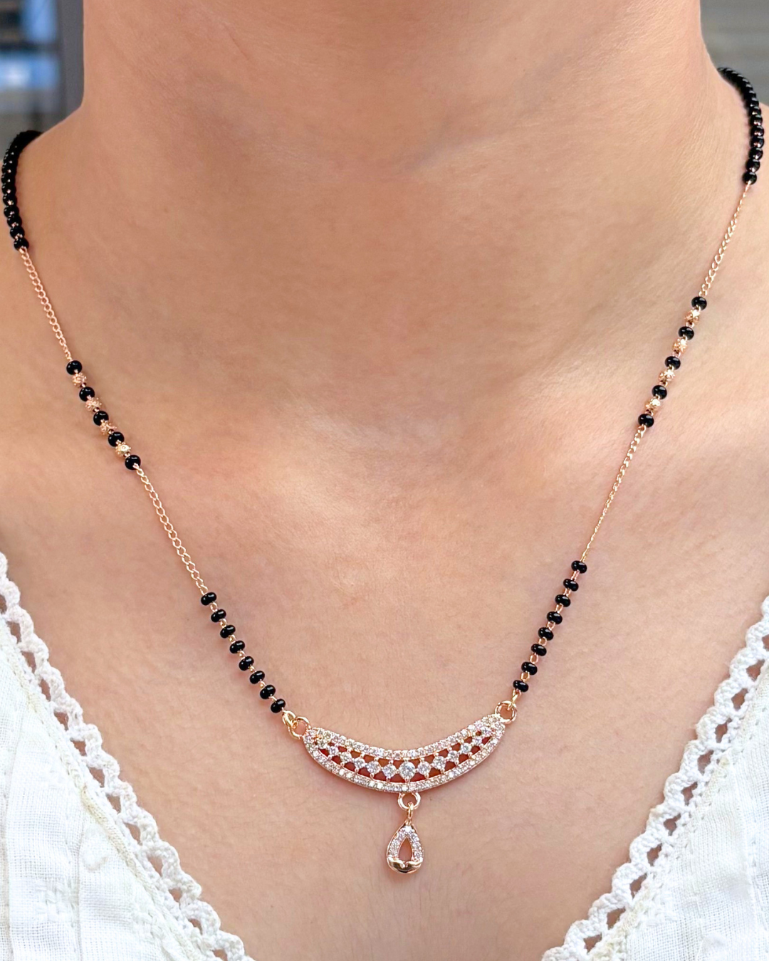 Kimaya Rose Gold  Mangalsutra
