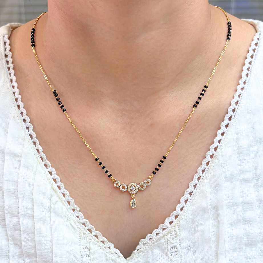 Rihanna Gold Mangalsutra