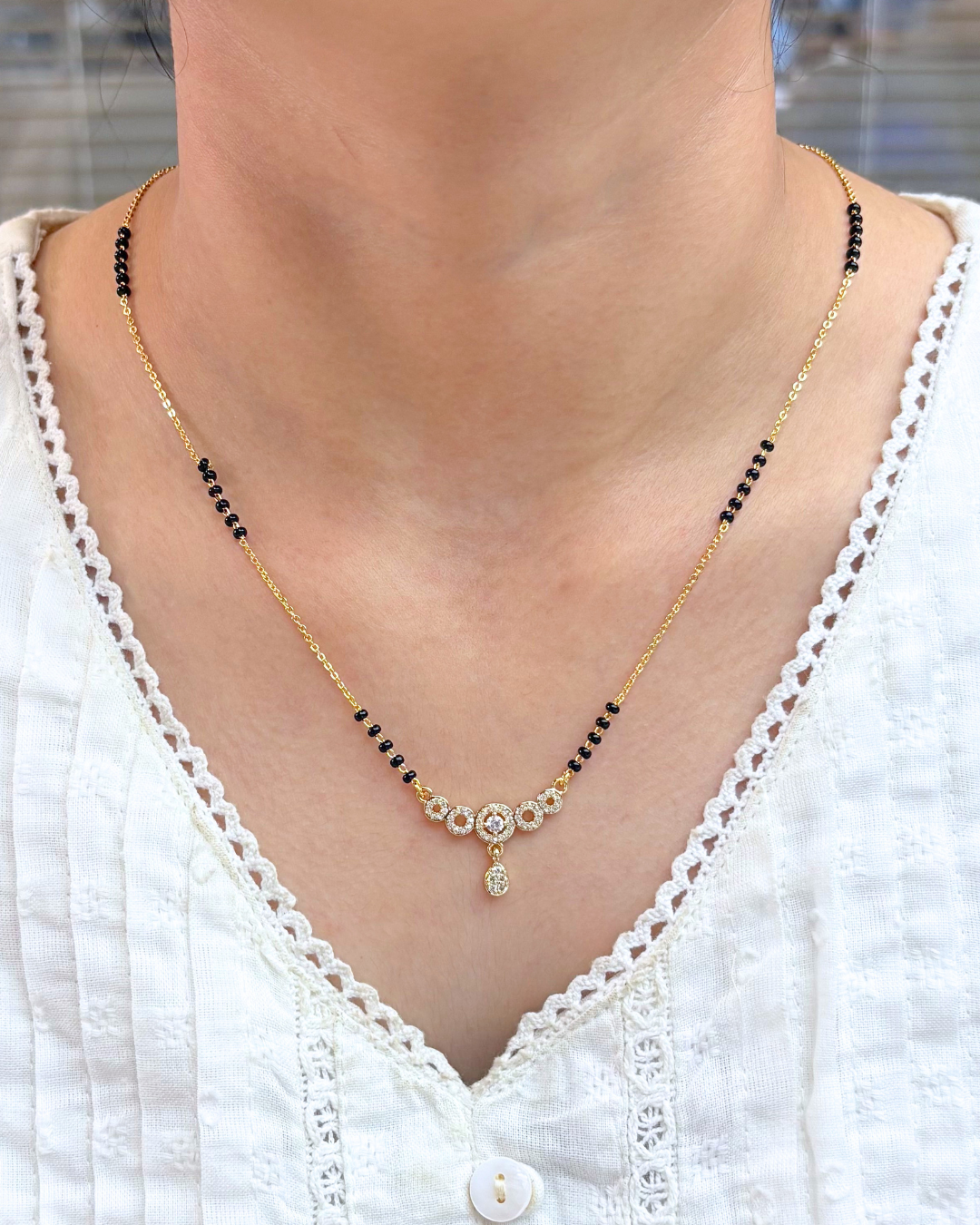 Rihanna Gold Mangalsutra