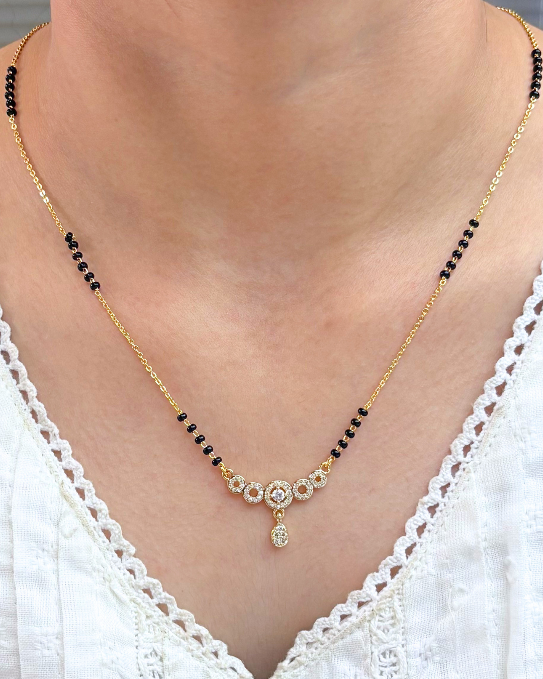 Rihanna Gold Mangalsutra