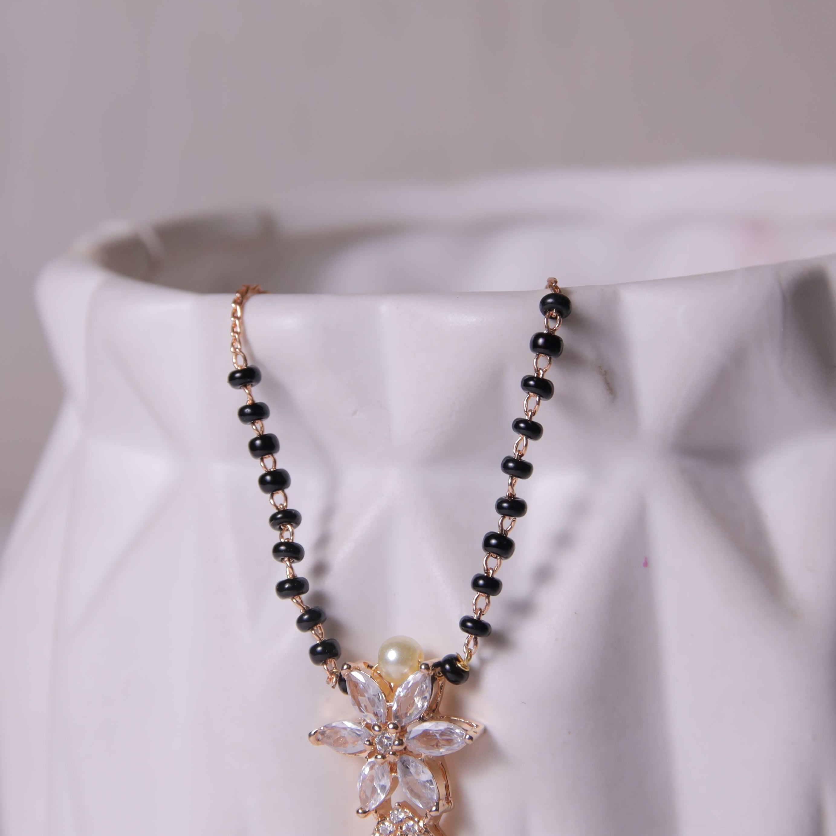 Black Diamond Ahana Mangalsutra Buy Online - Zeraki Jewels