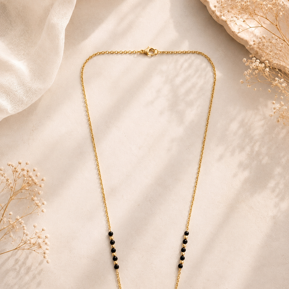 Rihanna Gold Mangalsutra