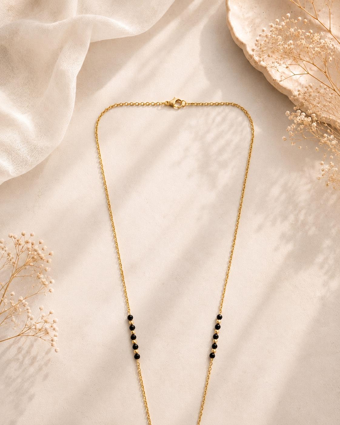 Rihanna Gold Mangalsutra