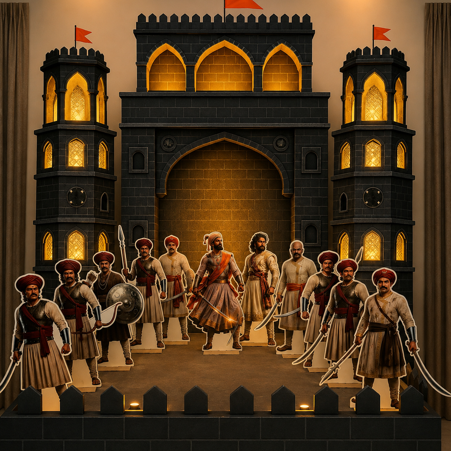 Chhatrapati Shivaji Maharaj & Mavle (Set of 12)