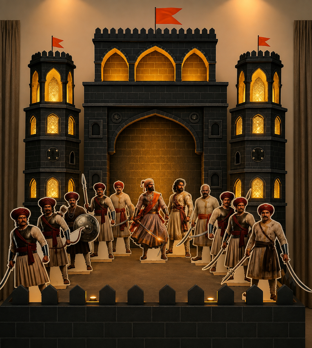 Chhatrapati Shivaji Maharaj & Mavle (Set of 12)