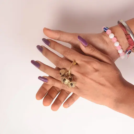 Brass Ghungroo Kadi for Pooja Aarti (Pair Of 2)