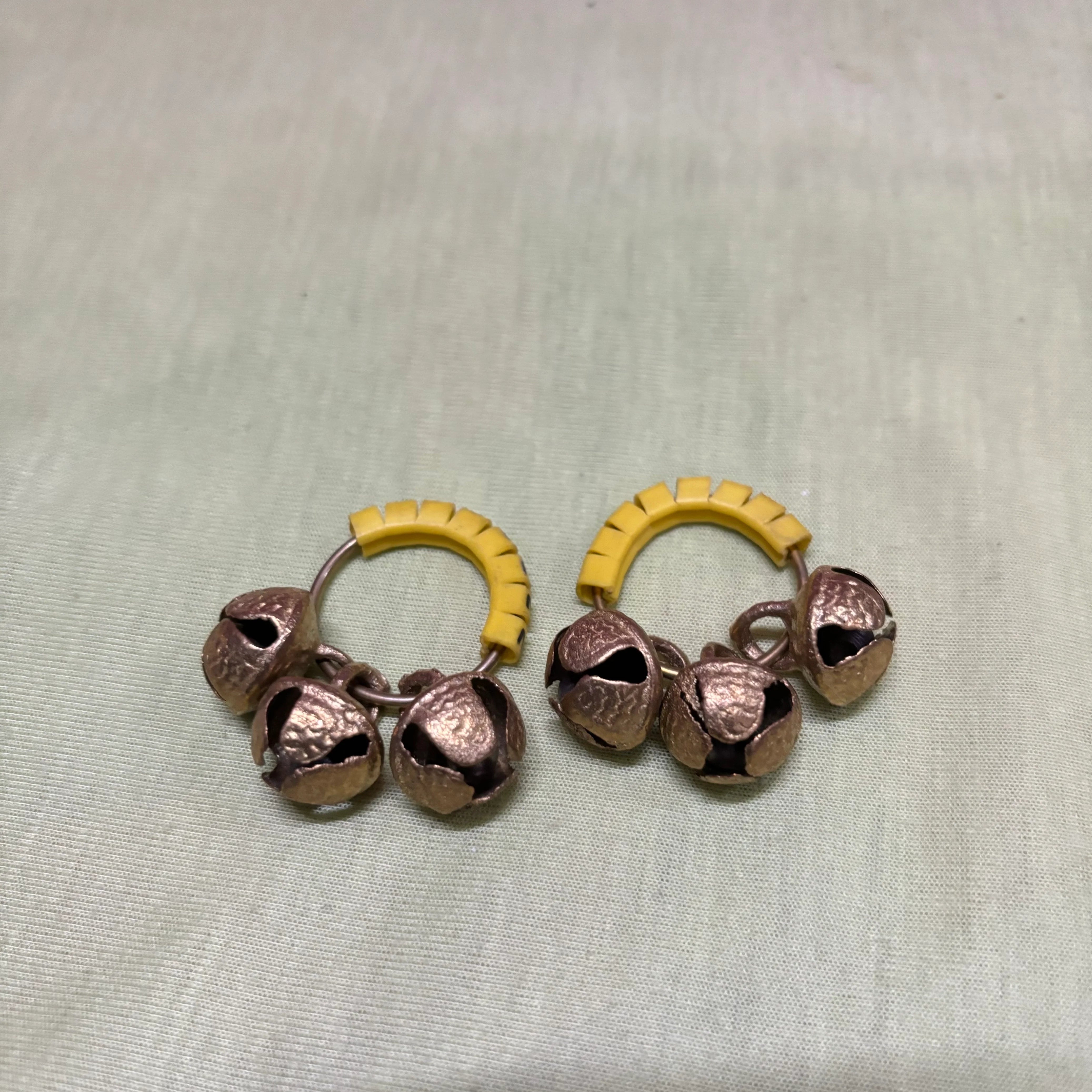 Brass Ghungroo Kadi for Pooja Aarti (Pair Of 2)