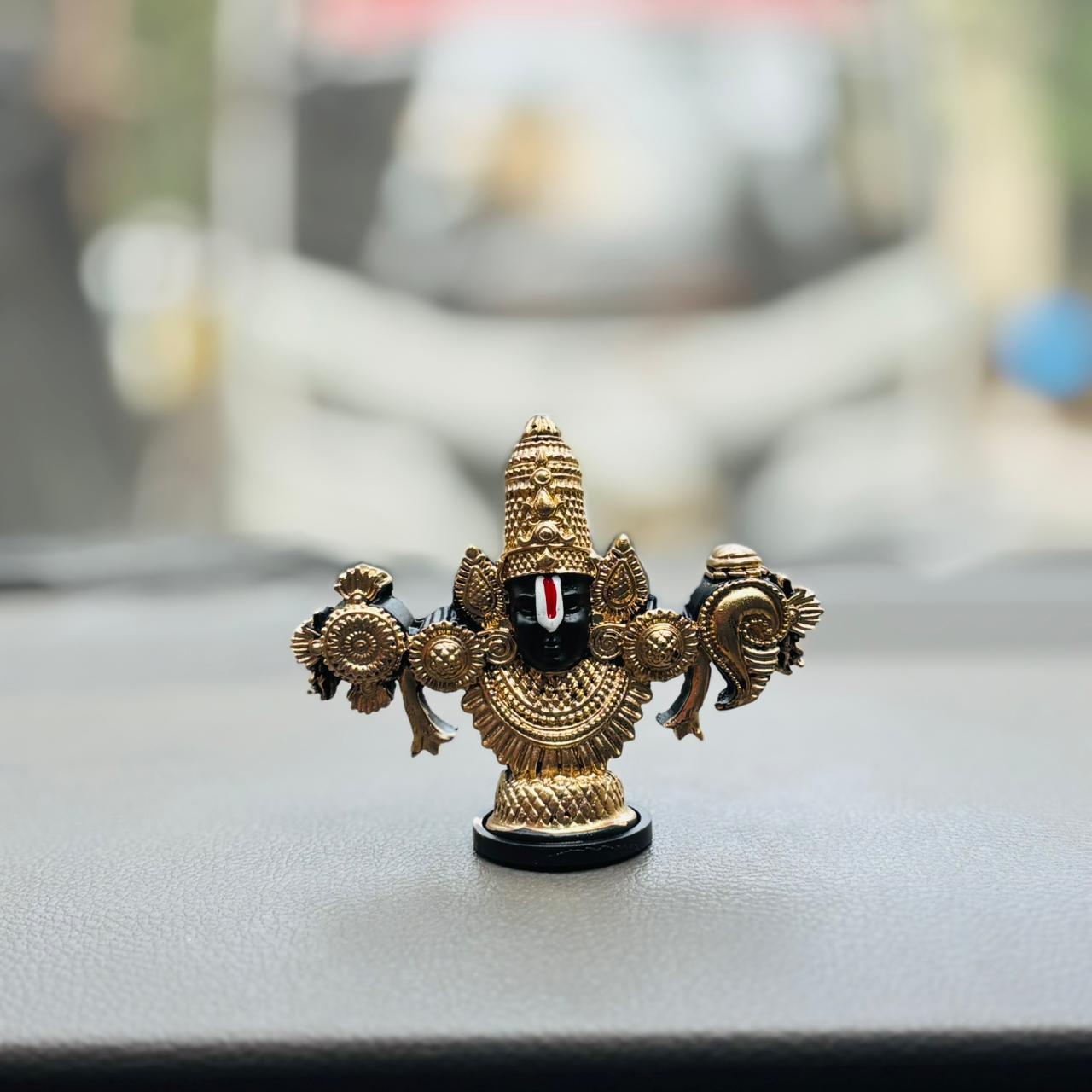 Venkateswara Balaji Face Idol for Car Dashboard
