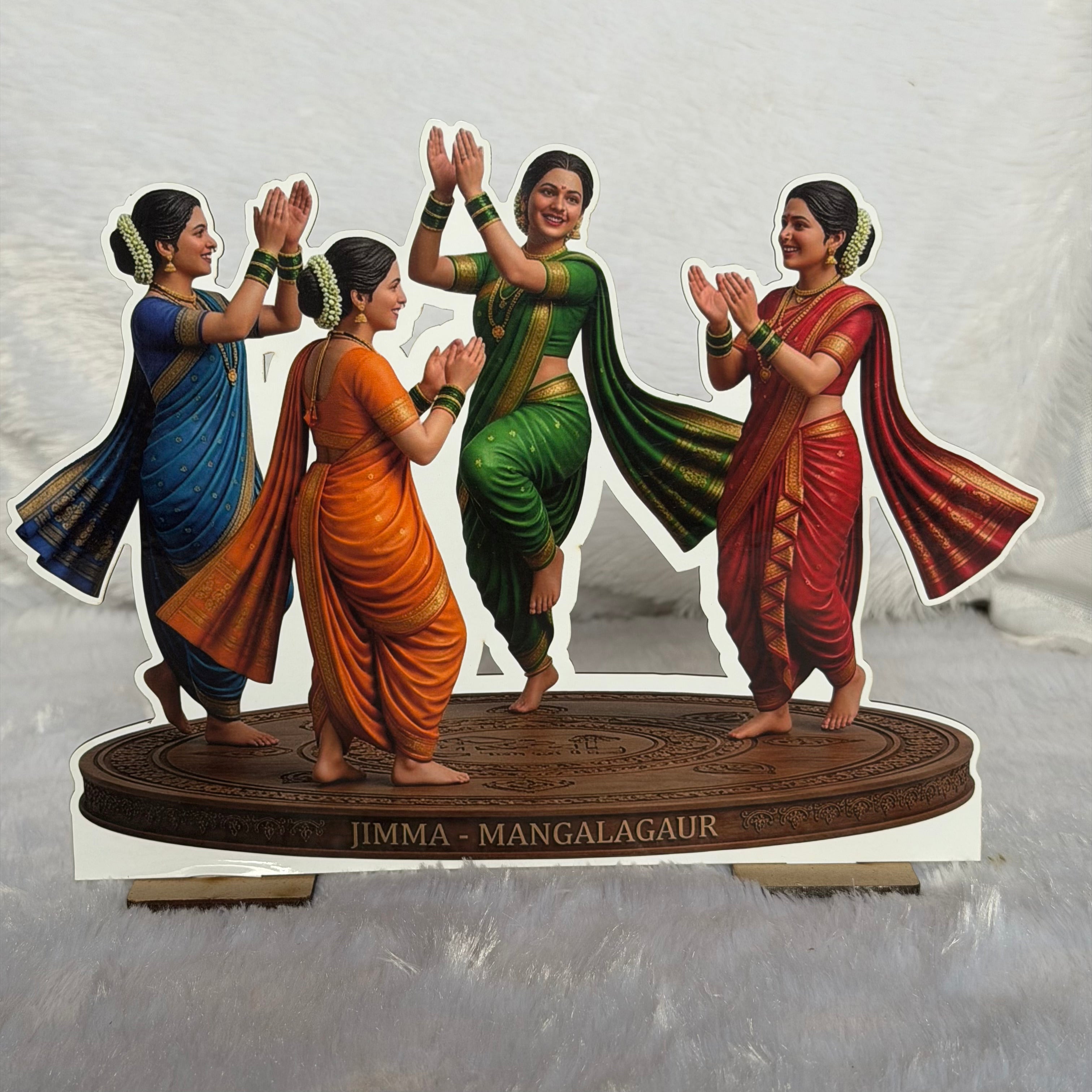 Mangalagaur ganpati decoration and home decor ( set of 6)