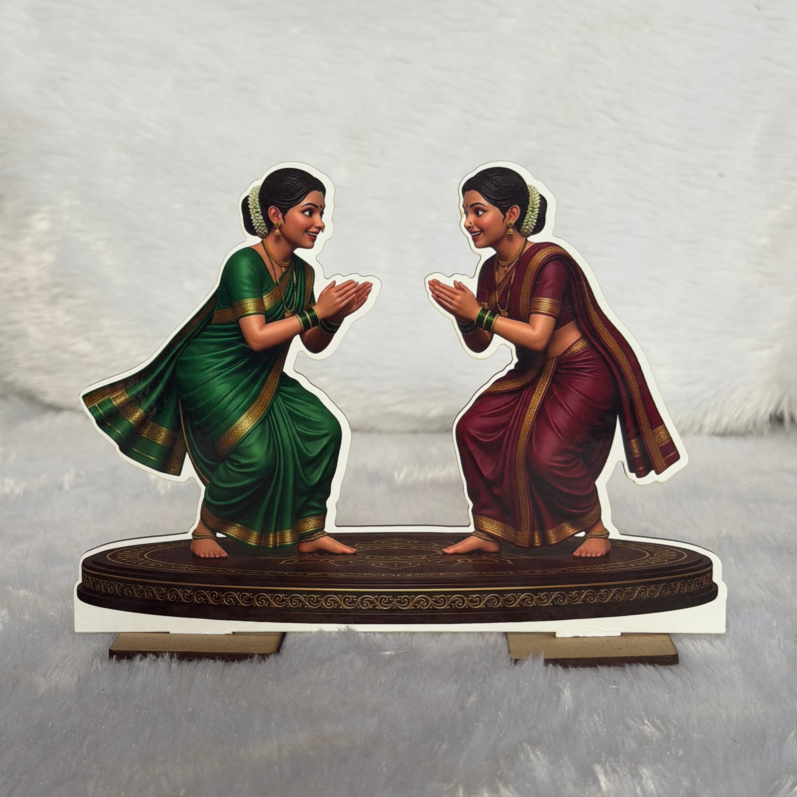 Mangalagaur ganpati decoration and home decor ( set of 6)
