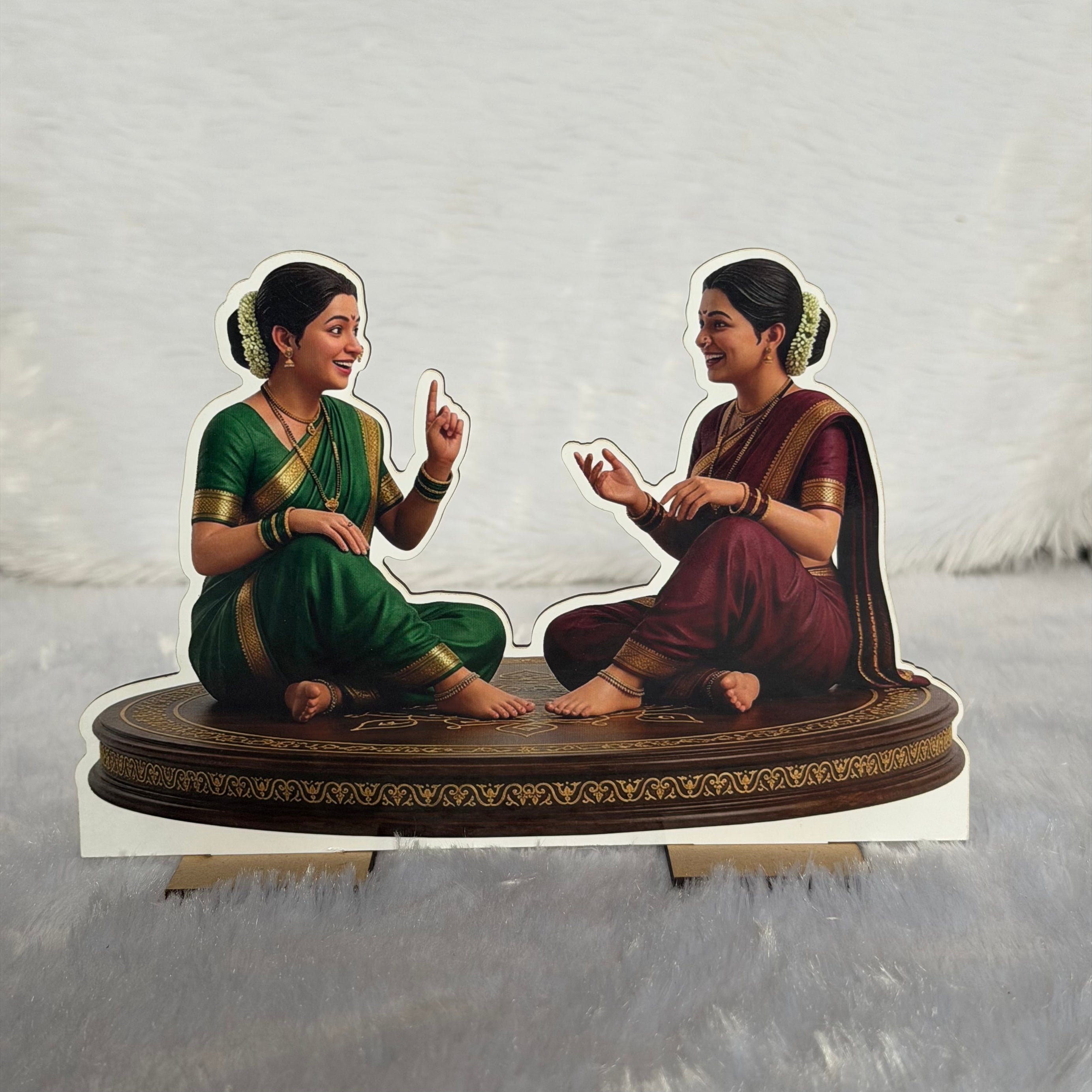 Mangalagaur ganpati decoration and home decor ( set of 6)