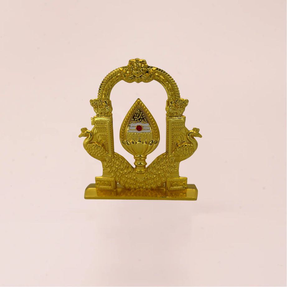 Om Murugan Vel With Peacock