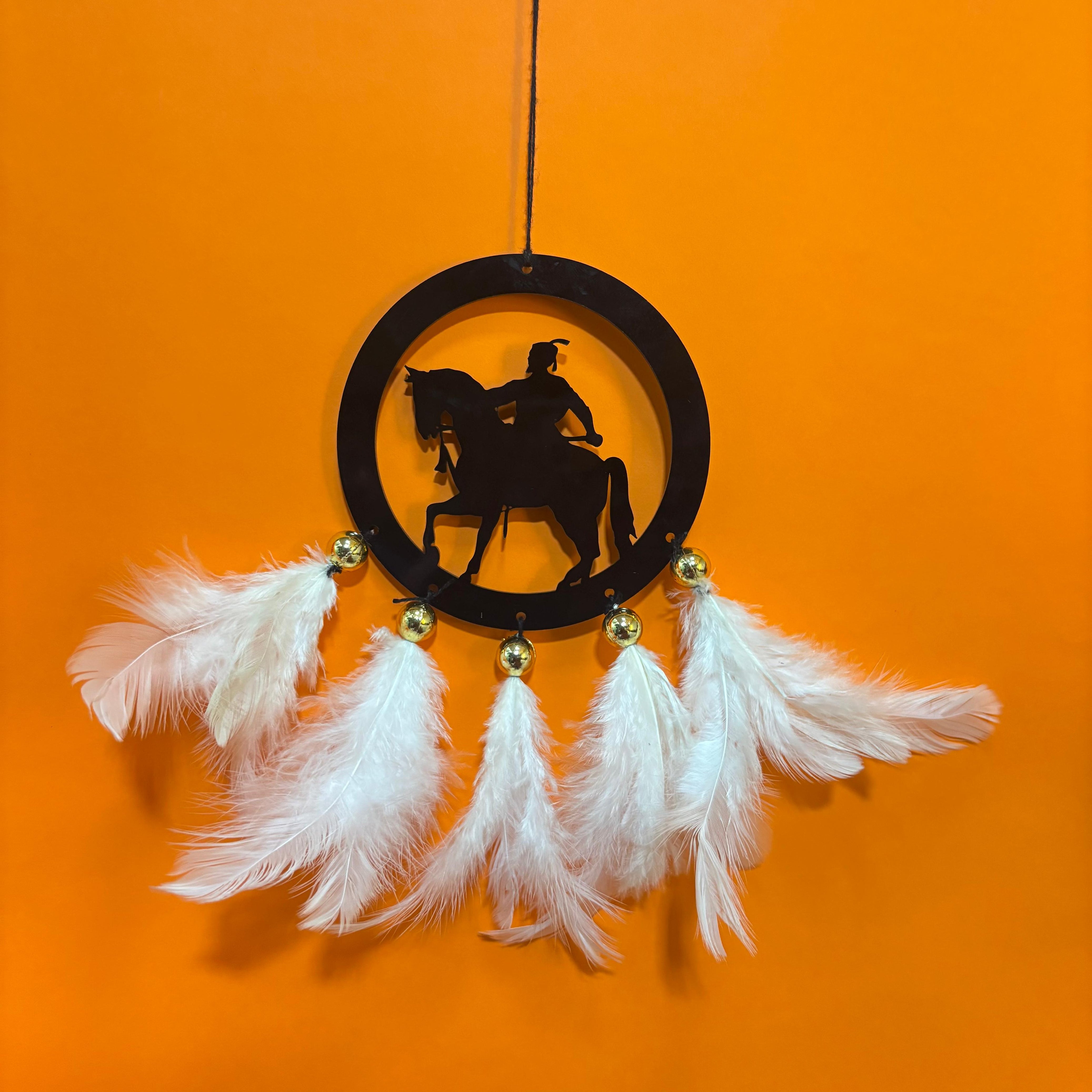 Shivaji Maharaj Car & wall Hanging Handmade Black