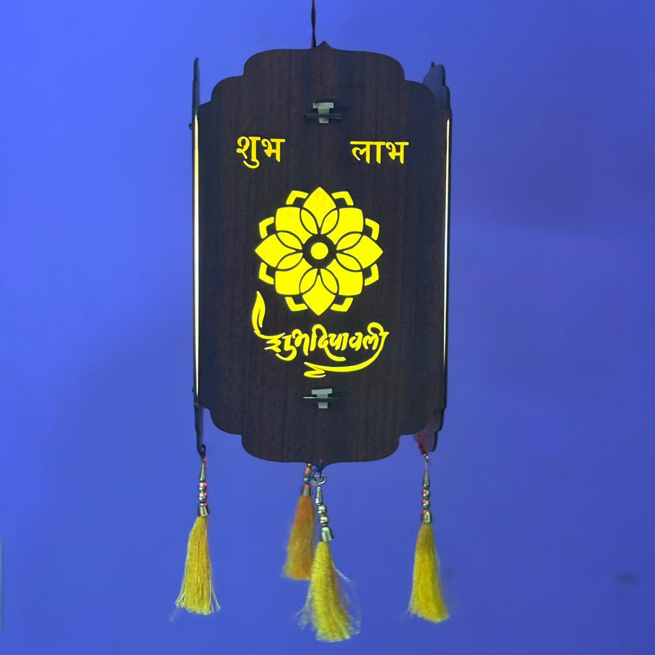 Premium Chatrapati Shivaji Maharaj Wooden (MDF) Kandil