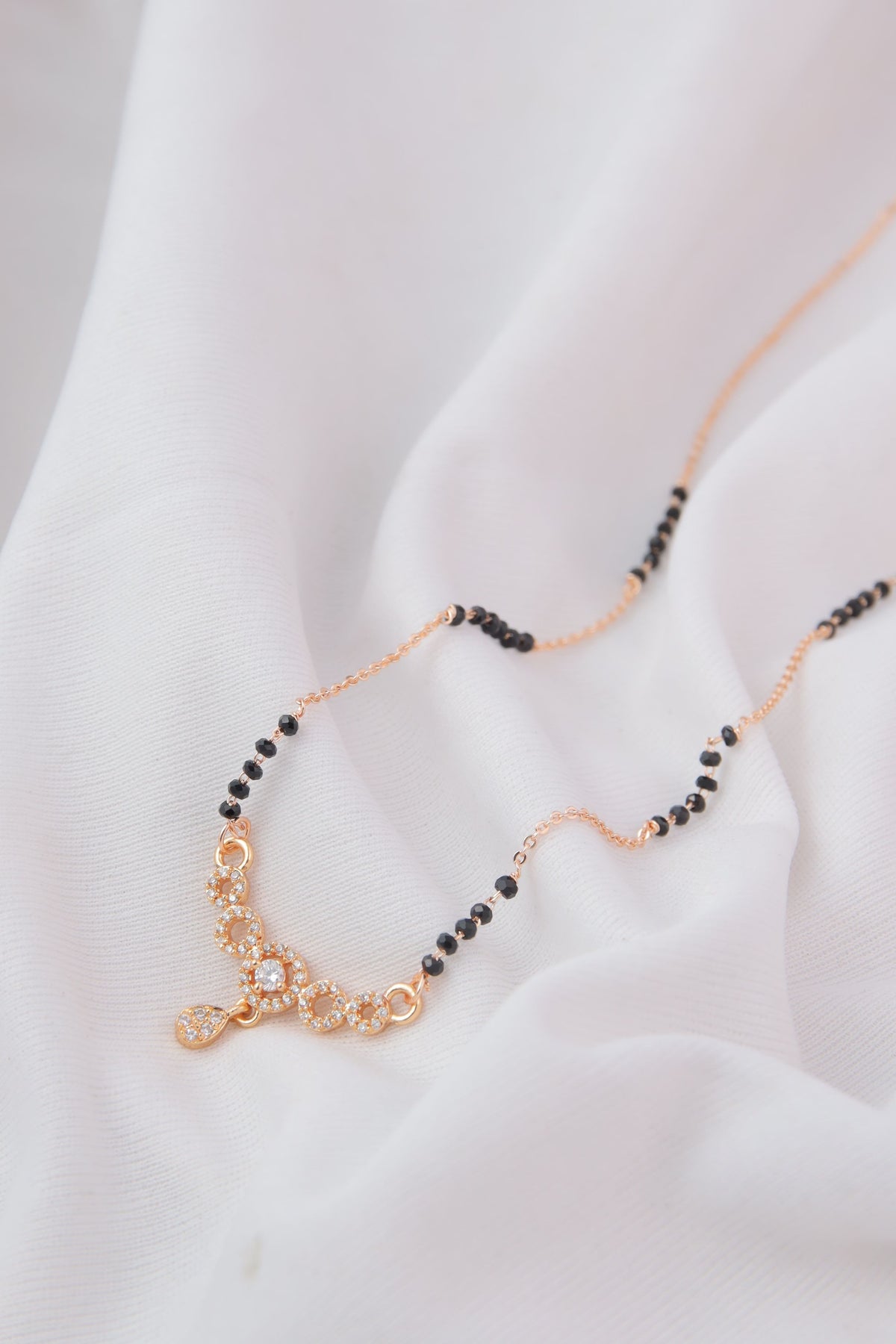Trendy Designer Rihanna Mangalsutra Buy Online - Zeraki Jewels 