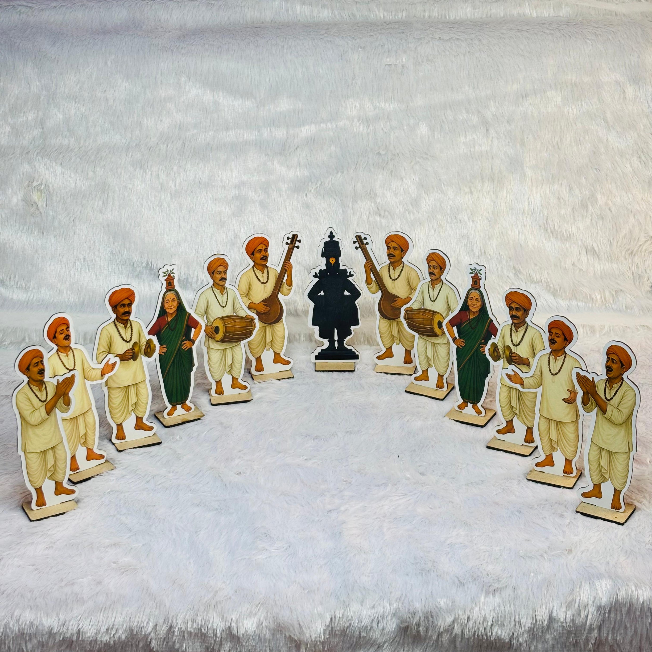 Varkari Wooden (Set of 13)