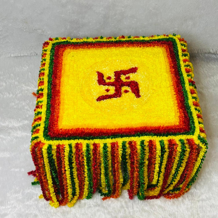 High Quality Handmade Fur Woolen Chaurang Aasan