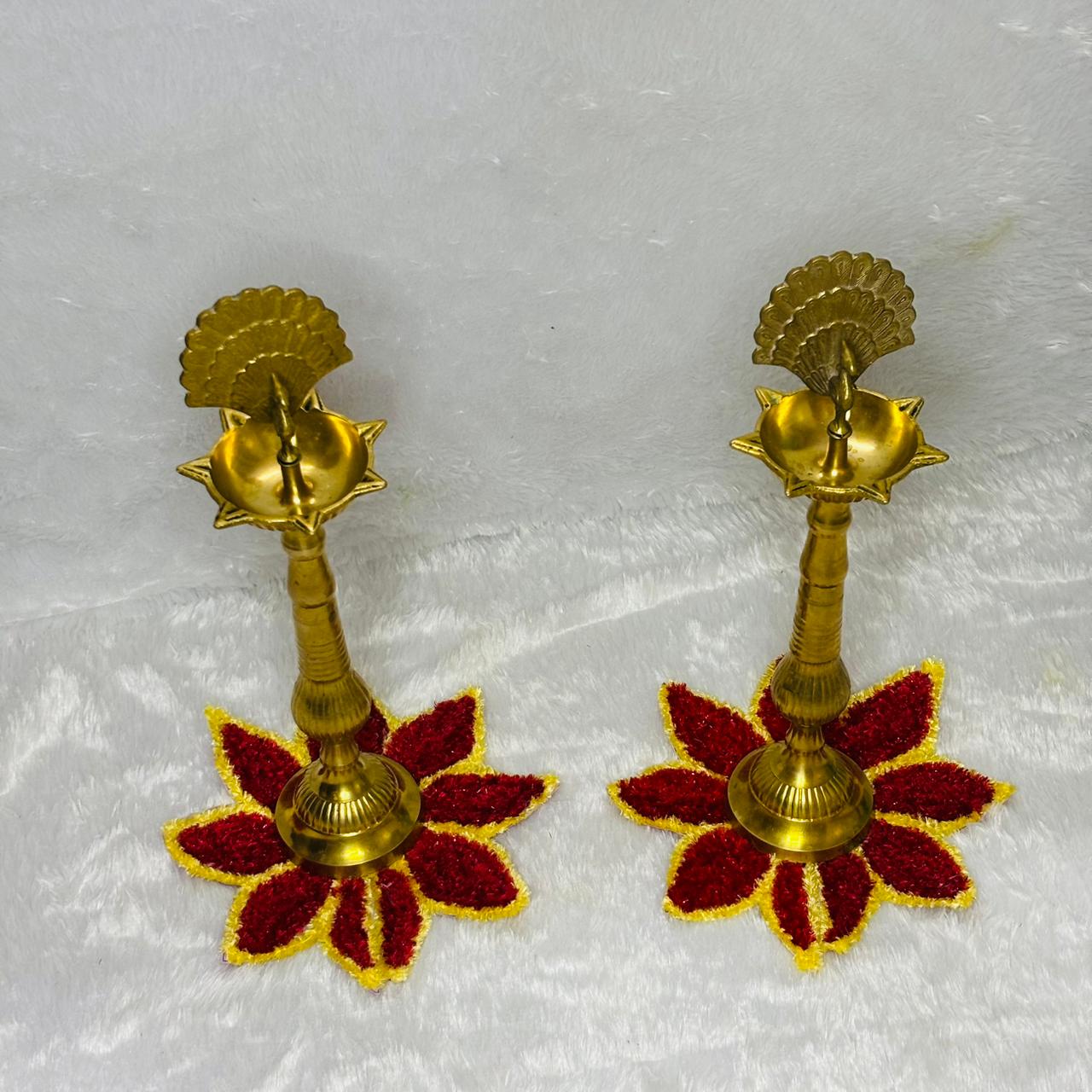 Handmade Fur Woolen Samai Aasan Set of 4