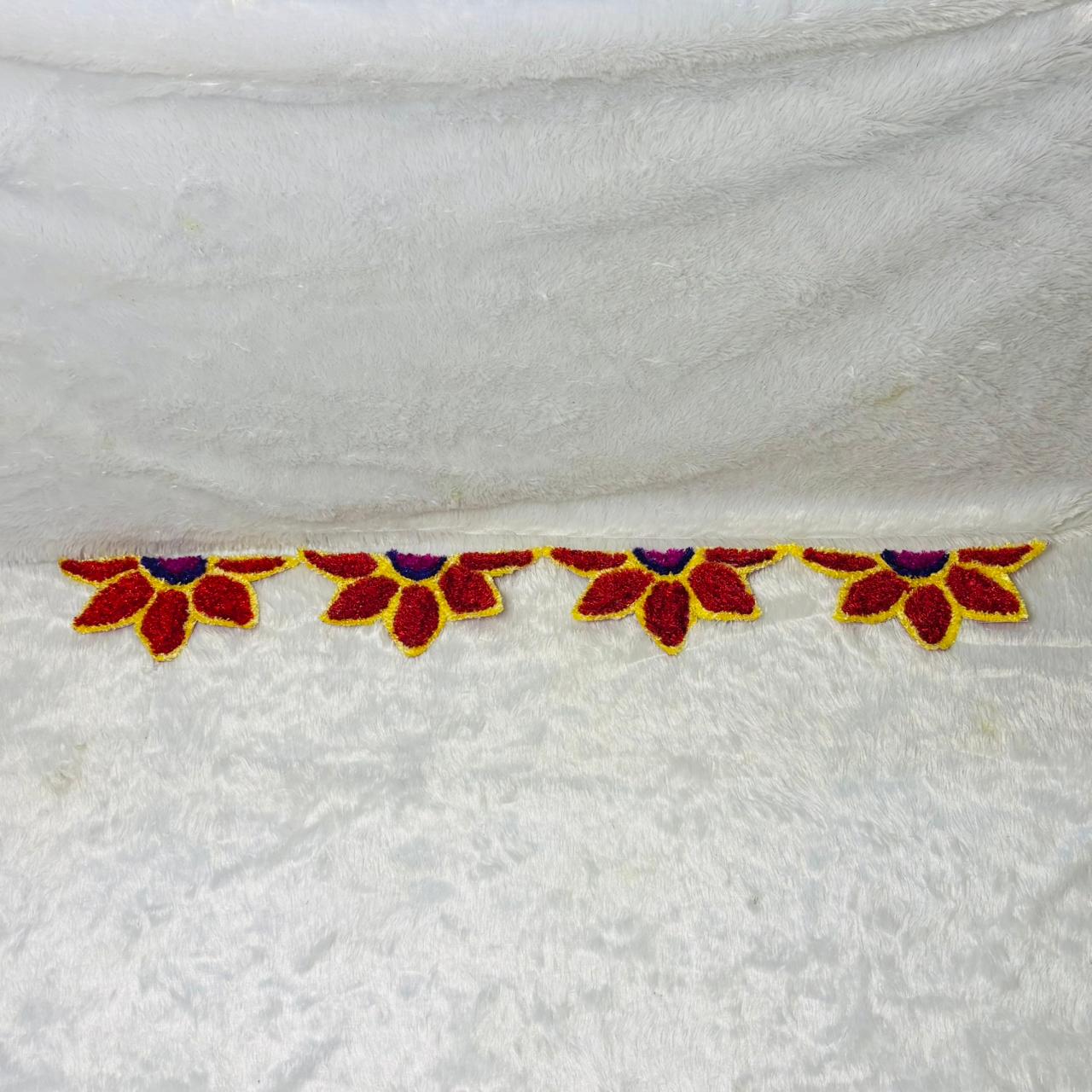 Handmade Fur Woolen Samai Aasan Set of 4