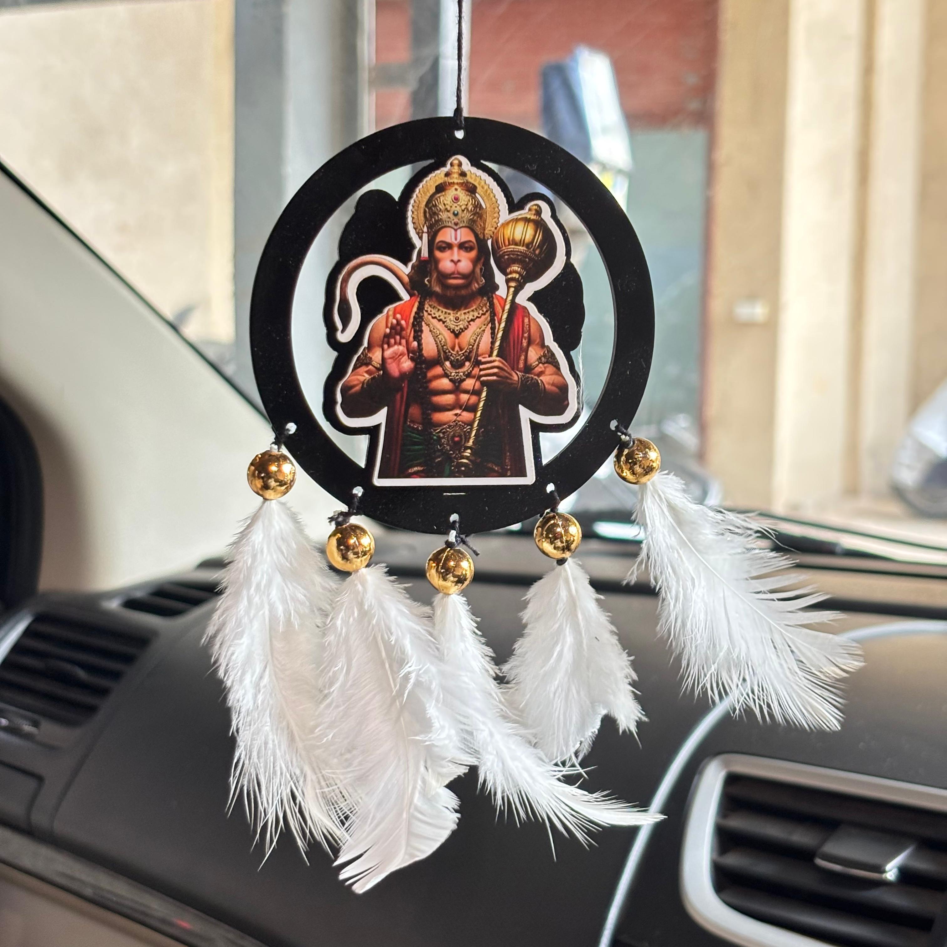 Hanuman Ji Car & wall Hanging Handmade Black