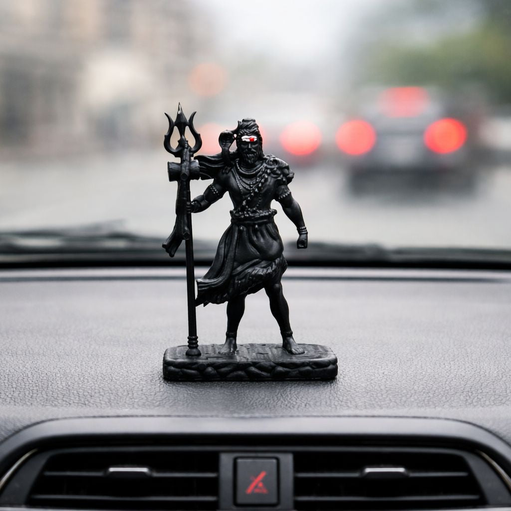Shiva Statue for Car Dashboard Decor Idol