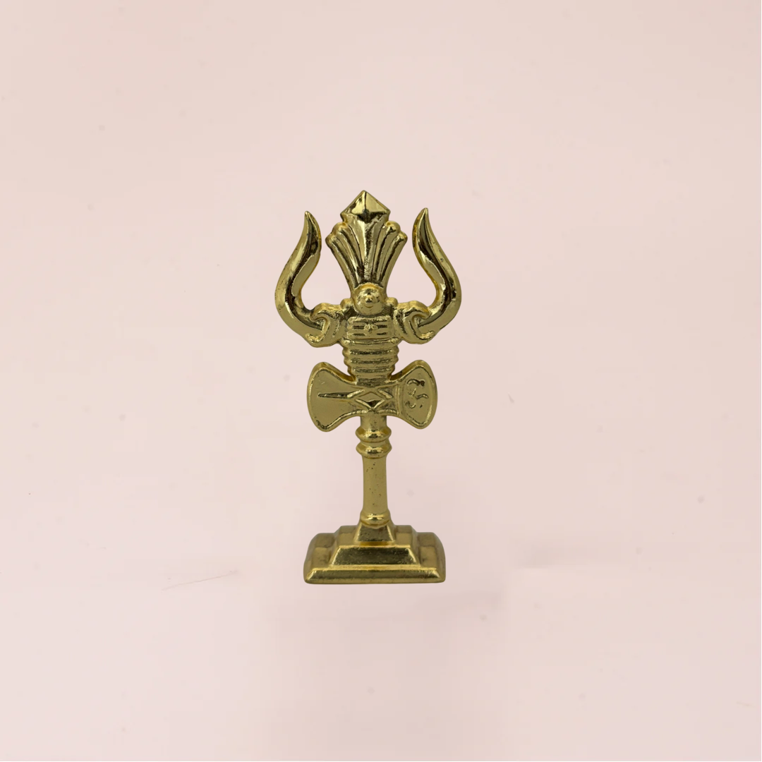 Mahadev Trishul Car Dashboard