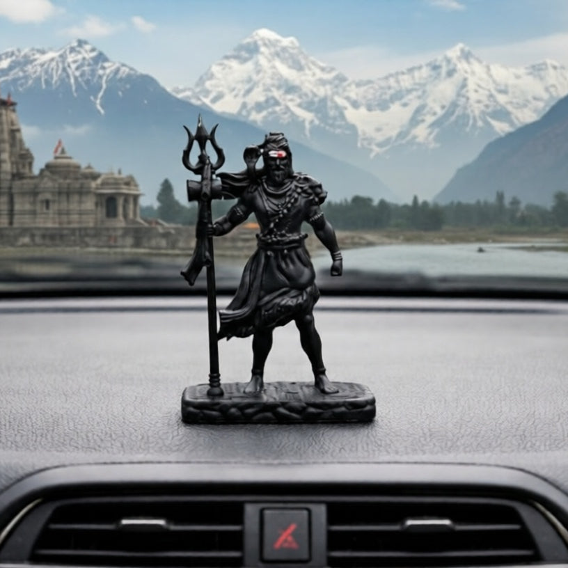 Shiva Statue for Car Dashboard Decor Idol