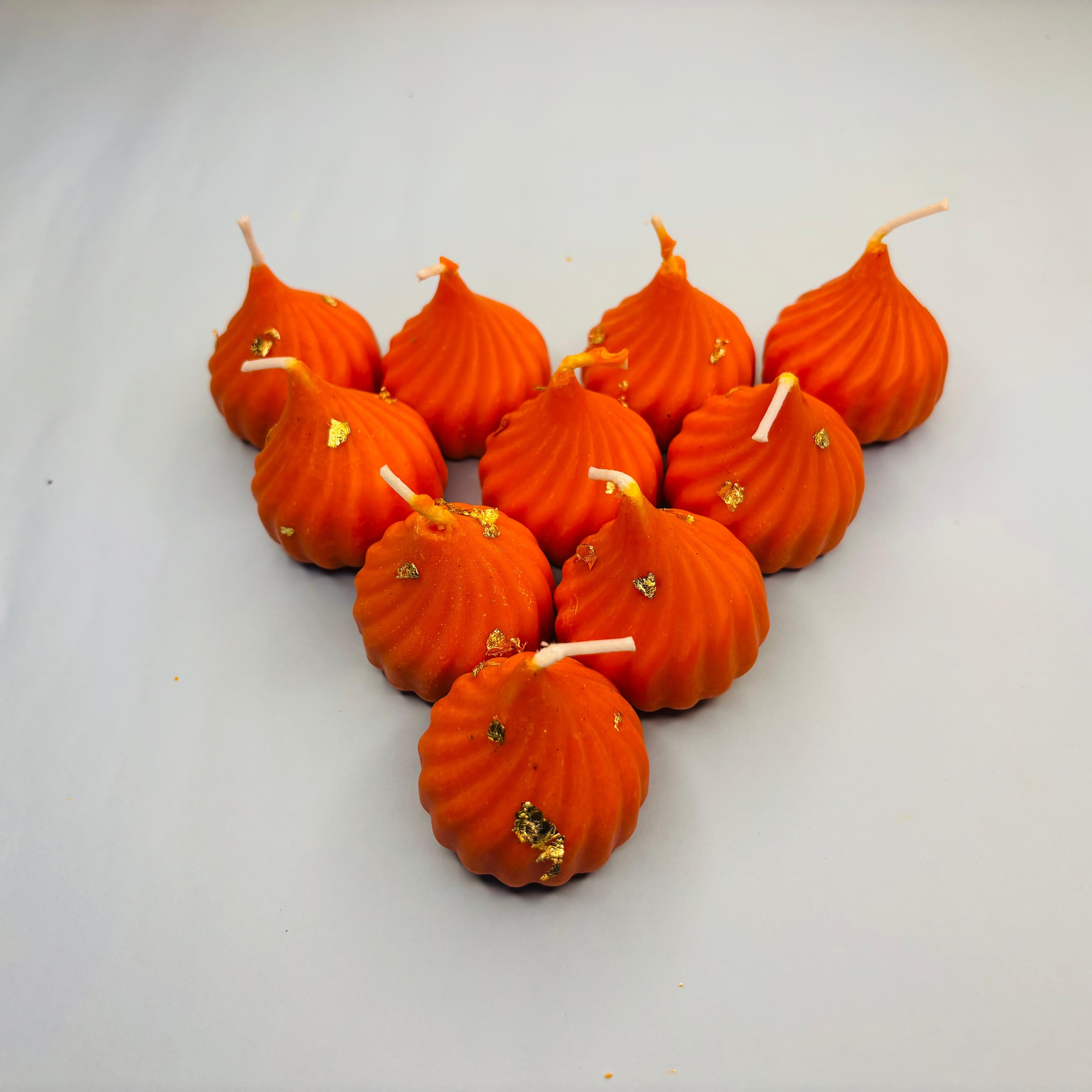 Modak Candles with (Lotus Flora Fragrances) (Set of 10)