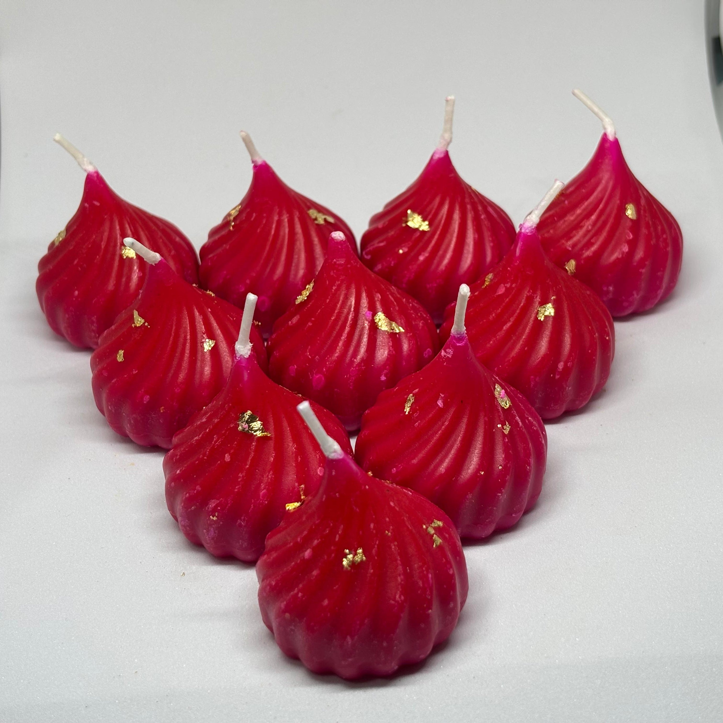Modak Candles with (Vanila Fragrances) (Set of 10)