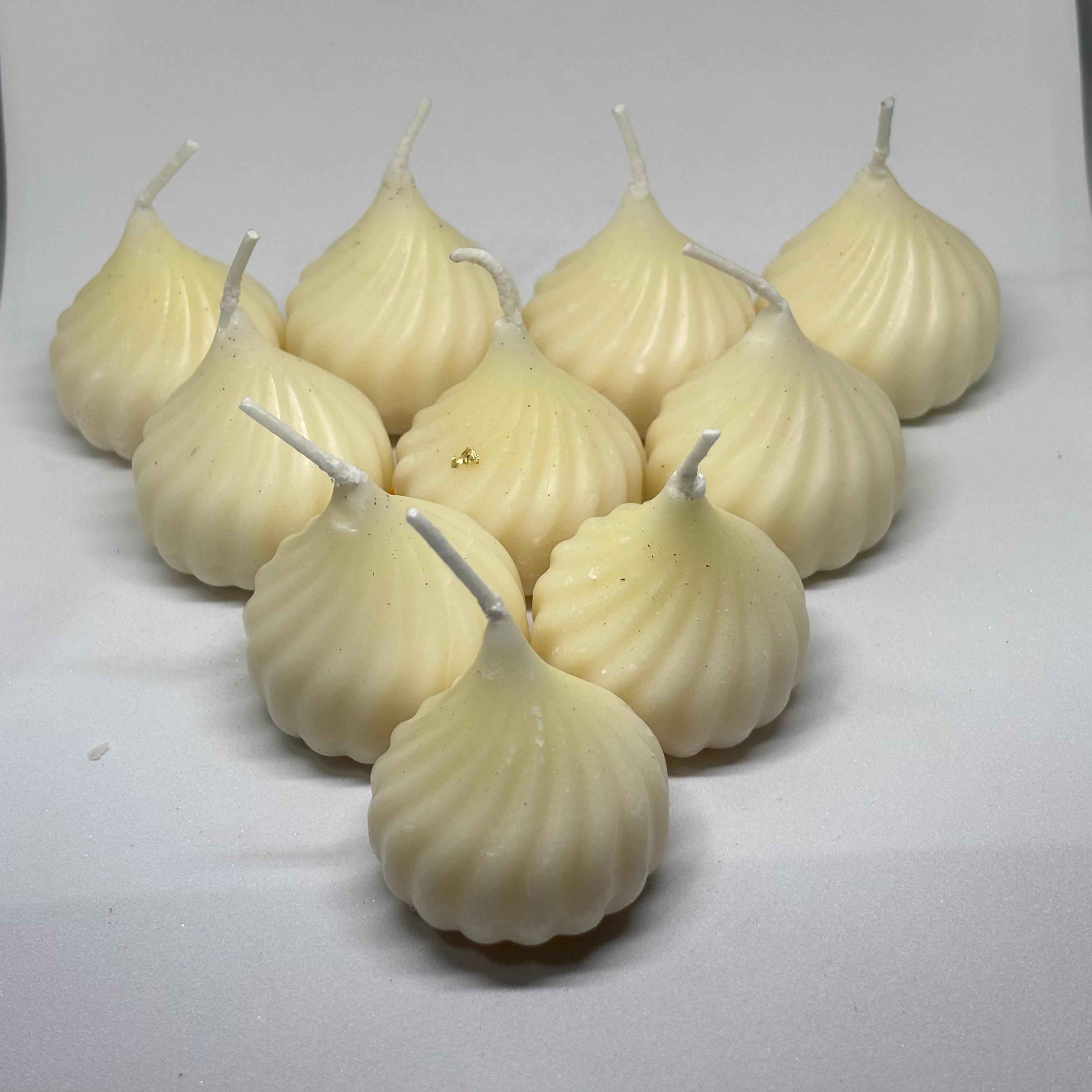 Modak Candles with (Parijat Fragrances) (Set of 10)