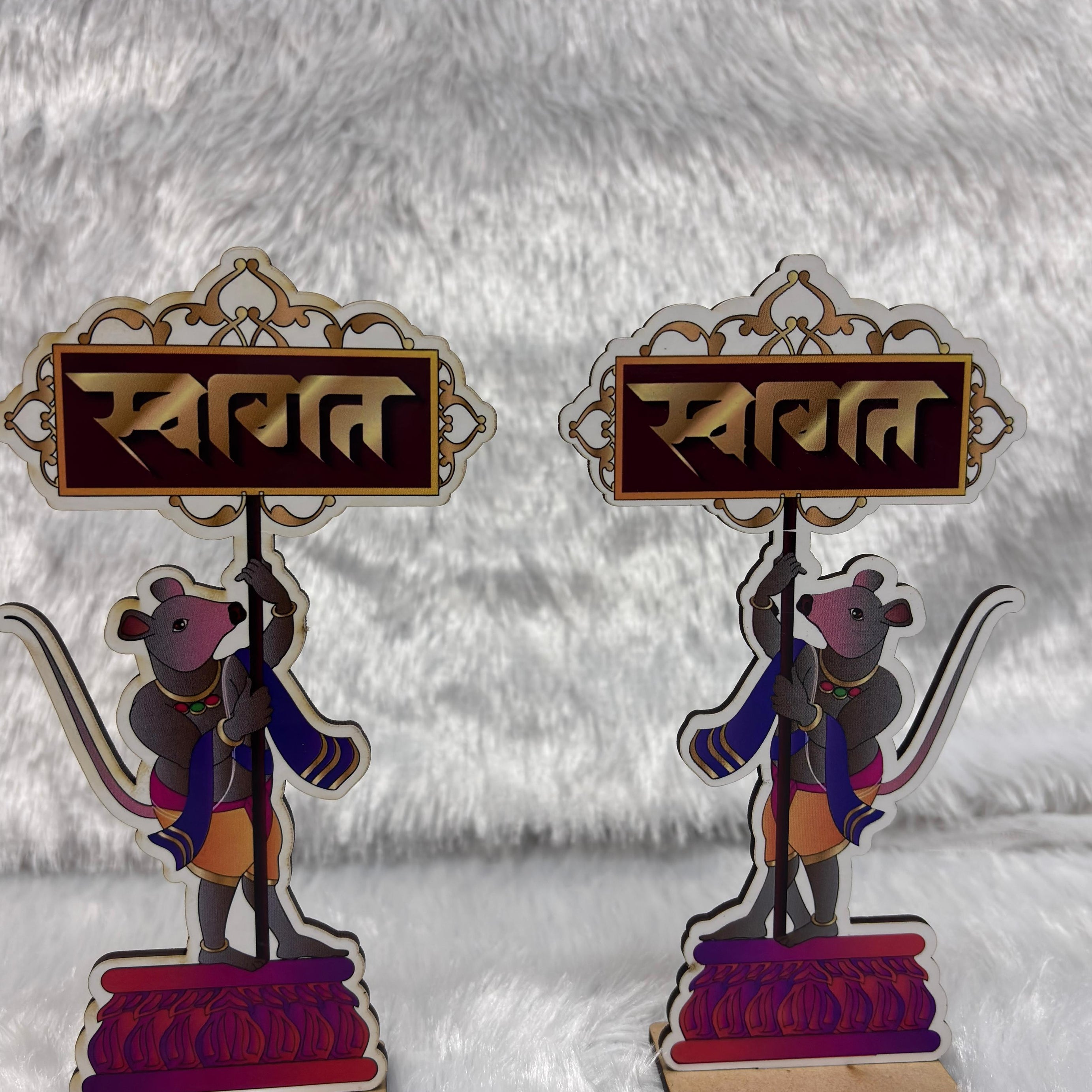 Ganpati Mushak Darbar (Set of 12)