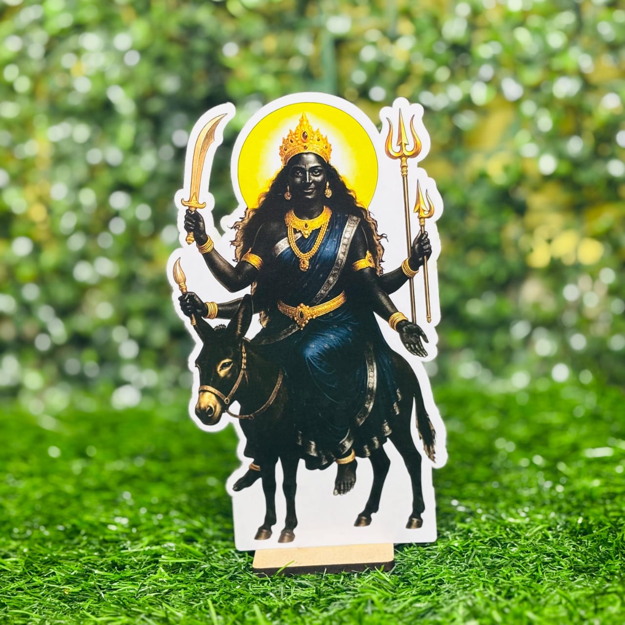 Nav Durga Wooden for Navratri Special Decoration (Set of 9)