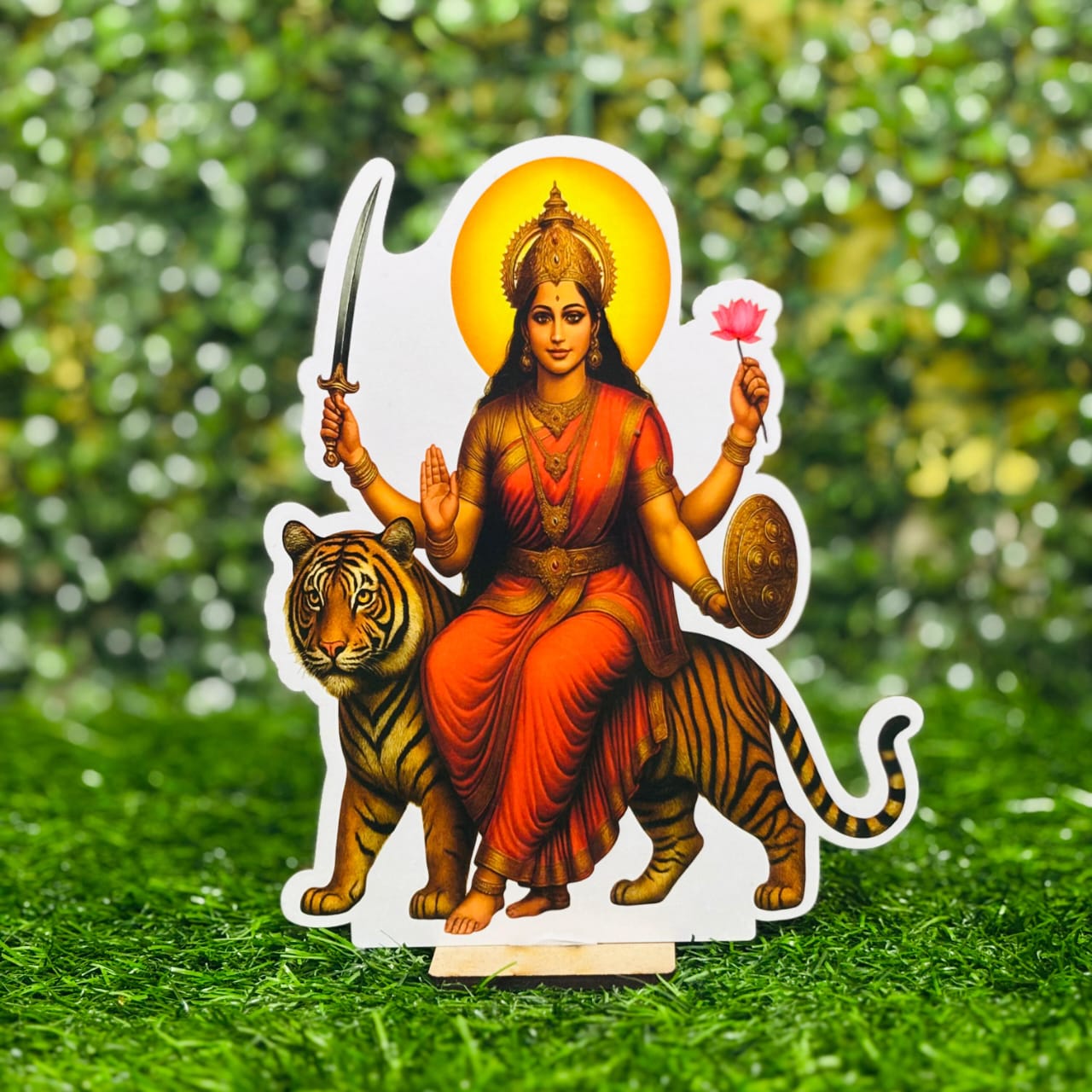 Nav Durga Wooden for Navratri Special Decoration (Set of 9)