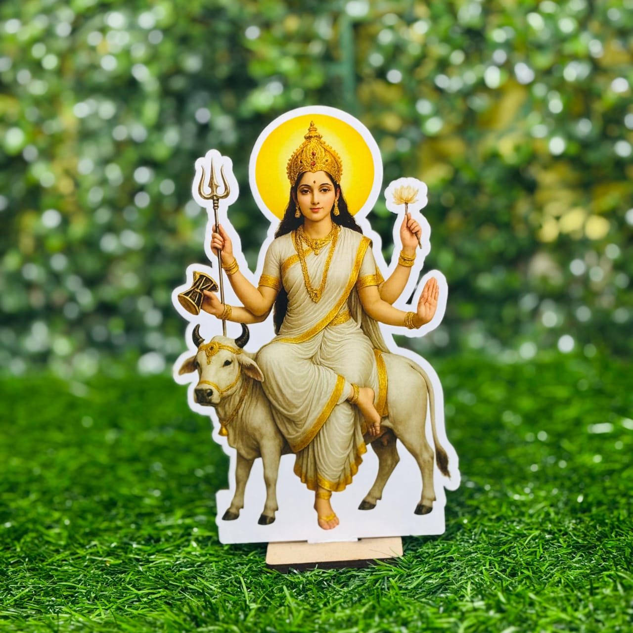 Nav Durga Wooden for Navratri Special Decoration (Set of 9)