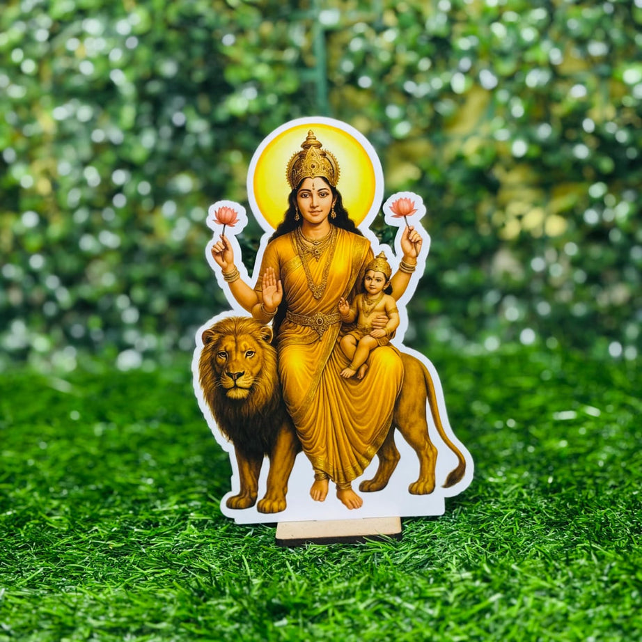 Nav Durga Wooden for Navratri Special Decoration (Set of 9)