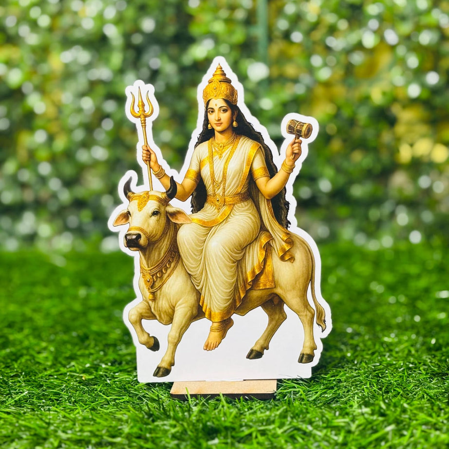 Nav Durga Wooden for Navratri Special Decoration (Set of 9)
