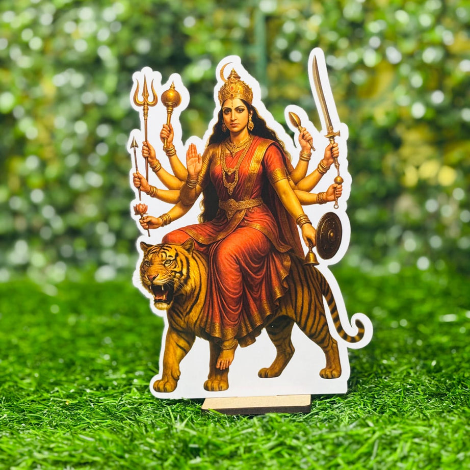 Nav Durga Wooden for Navratri Special Decoration (Set of 9)