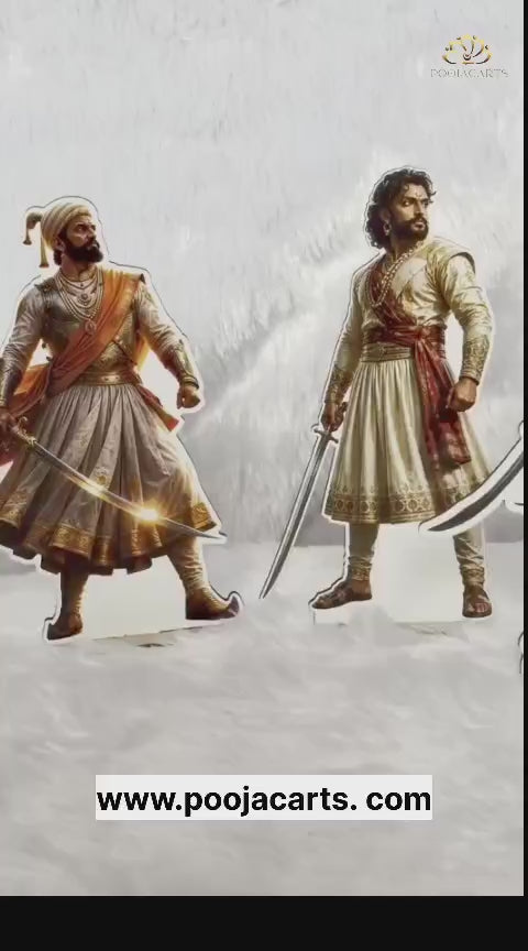 Chhatrapati Shivaji Maharaj & Mavle (Set of 12)