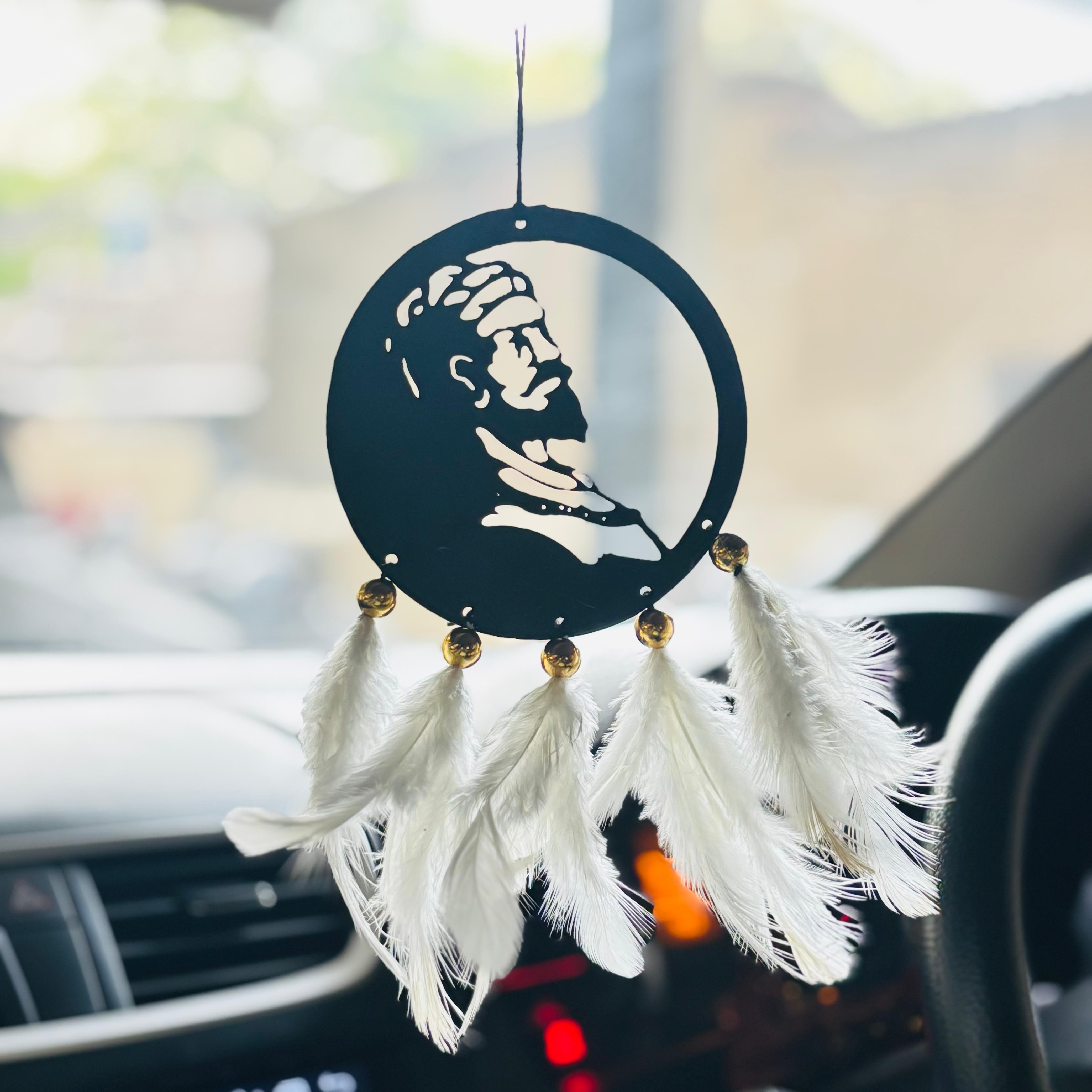 Chhatrapati  Shivaji Maharaj Car & wall Hanging Handmade Black