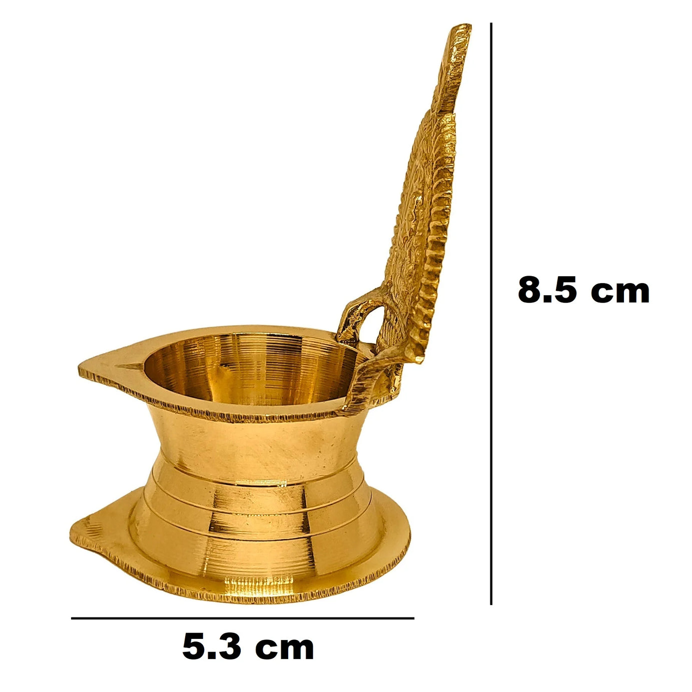 Vilakku / Kamakshi Diya With Thiri Holder