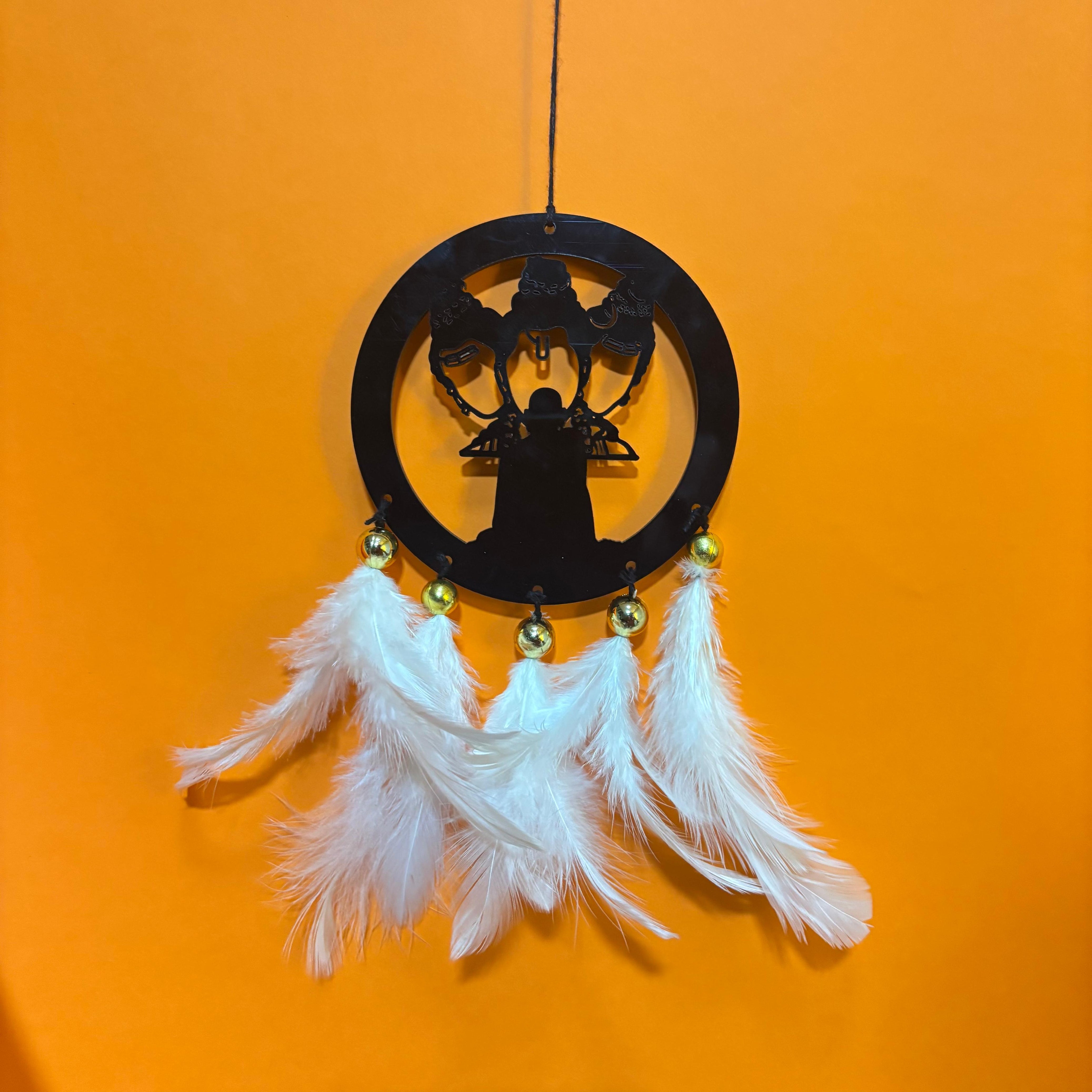 Swami Samartha and Guru Dattatreya Car & wall Hanging Handmade Black
