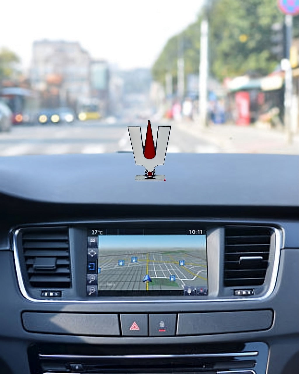 Tirupati Balaji Venkteshwara Tilak Car Dashboard